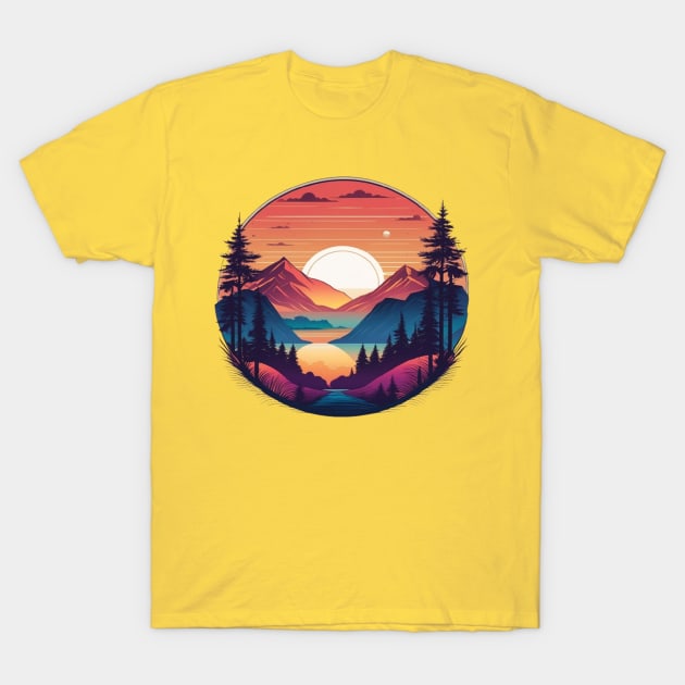 SUNSET TIME T-Shirt by your best store